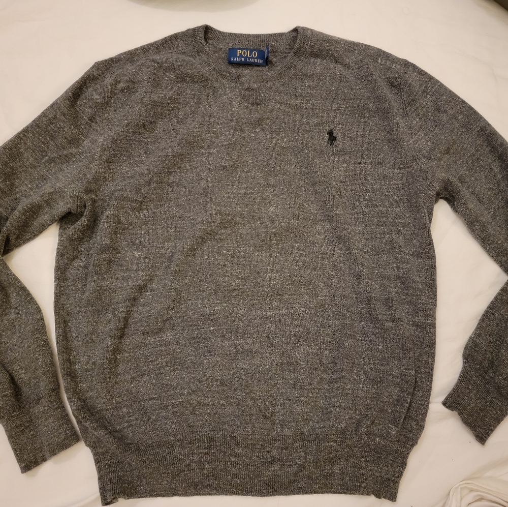 Men's polo sweater